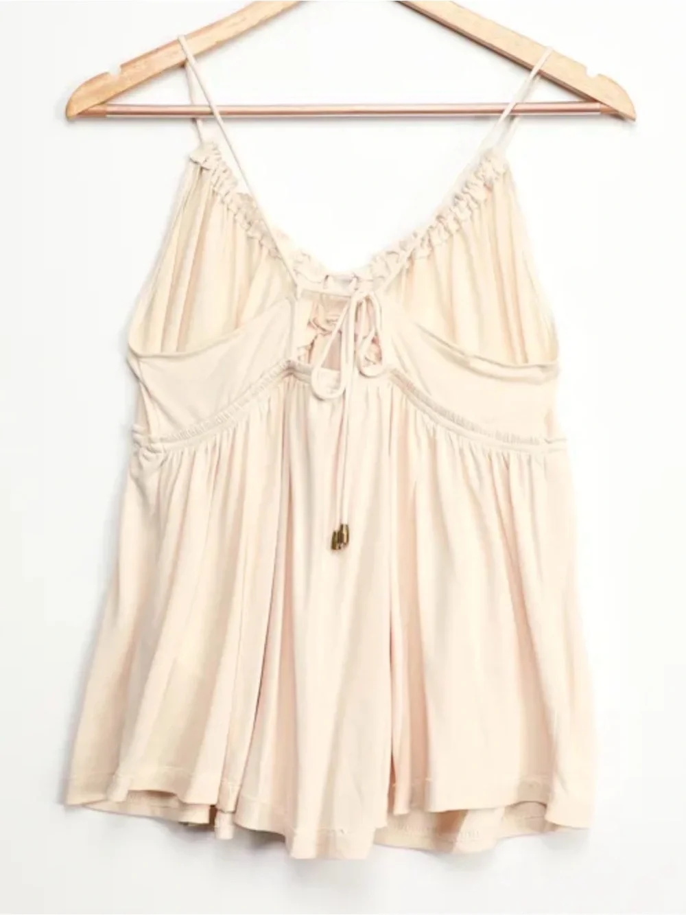 Free People Sundrop Ruffled Babydoll Top